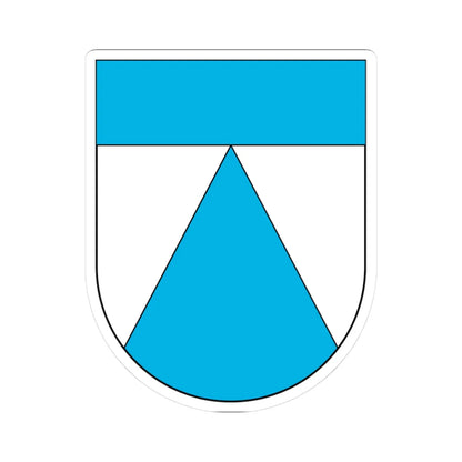 Salorno-Stemma (Italy) (Coat of Arms) STICKER Vinyl Kiss-Cut Decal 3 Inch White - The Sticker Space