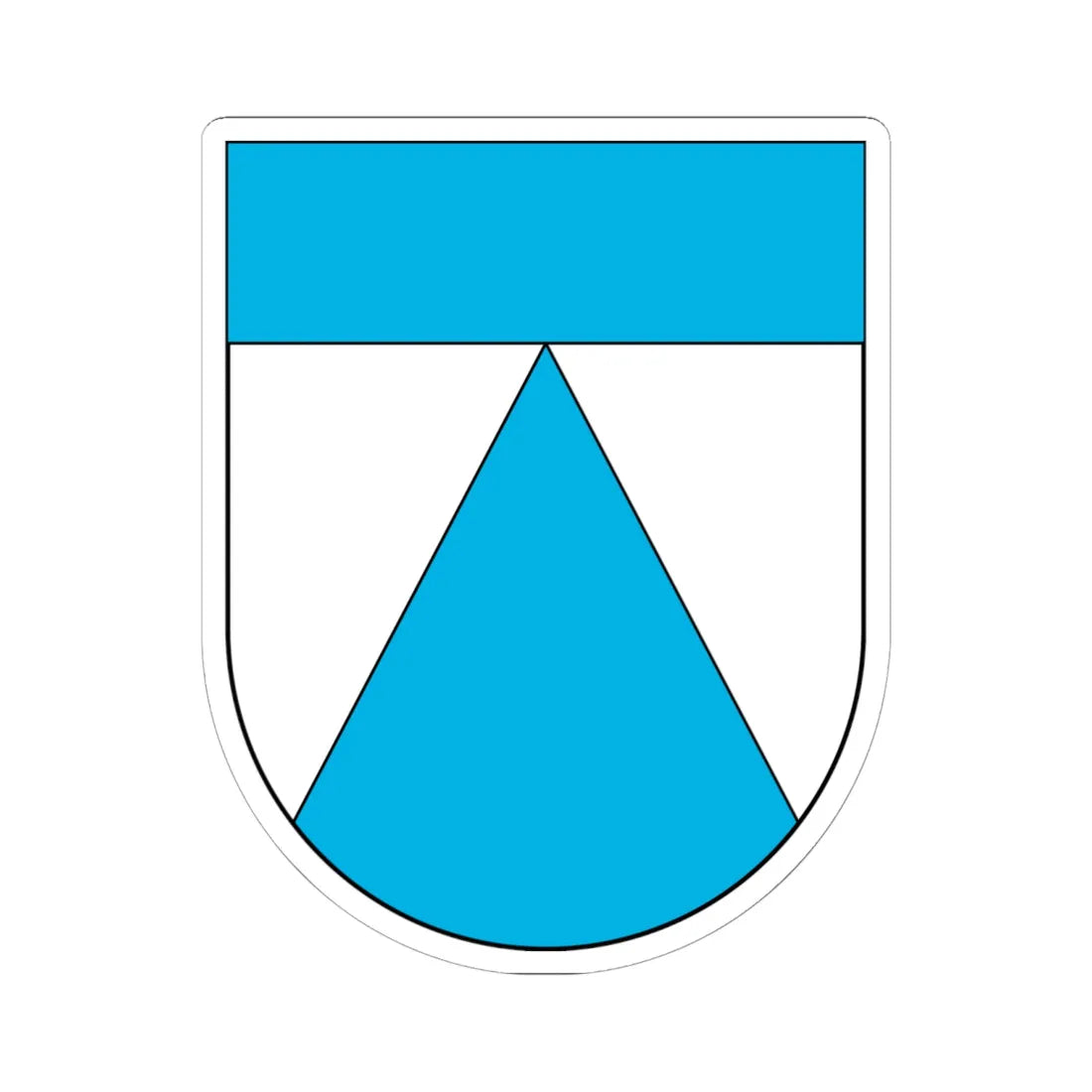 Salorno-Stemma (Italy) (Coat of Arms) STICKER Vinyl Kiss-Cut Decal 6 Inch White - The Sticker Space