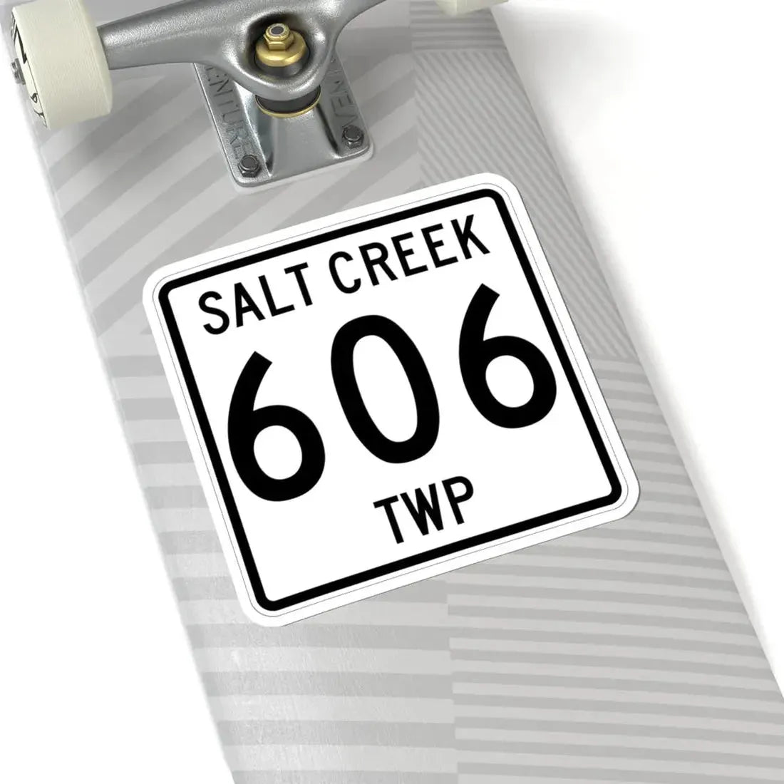 Salt Creek Township Route 206 Holmes County Ohio (Ohio) (Road Sign) STICKER Vinyl Kiss-Cut Decal - The Sticker Space