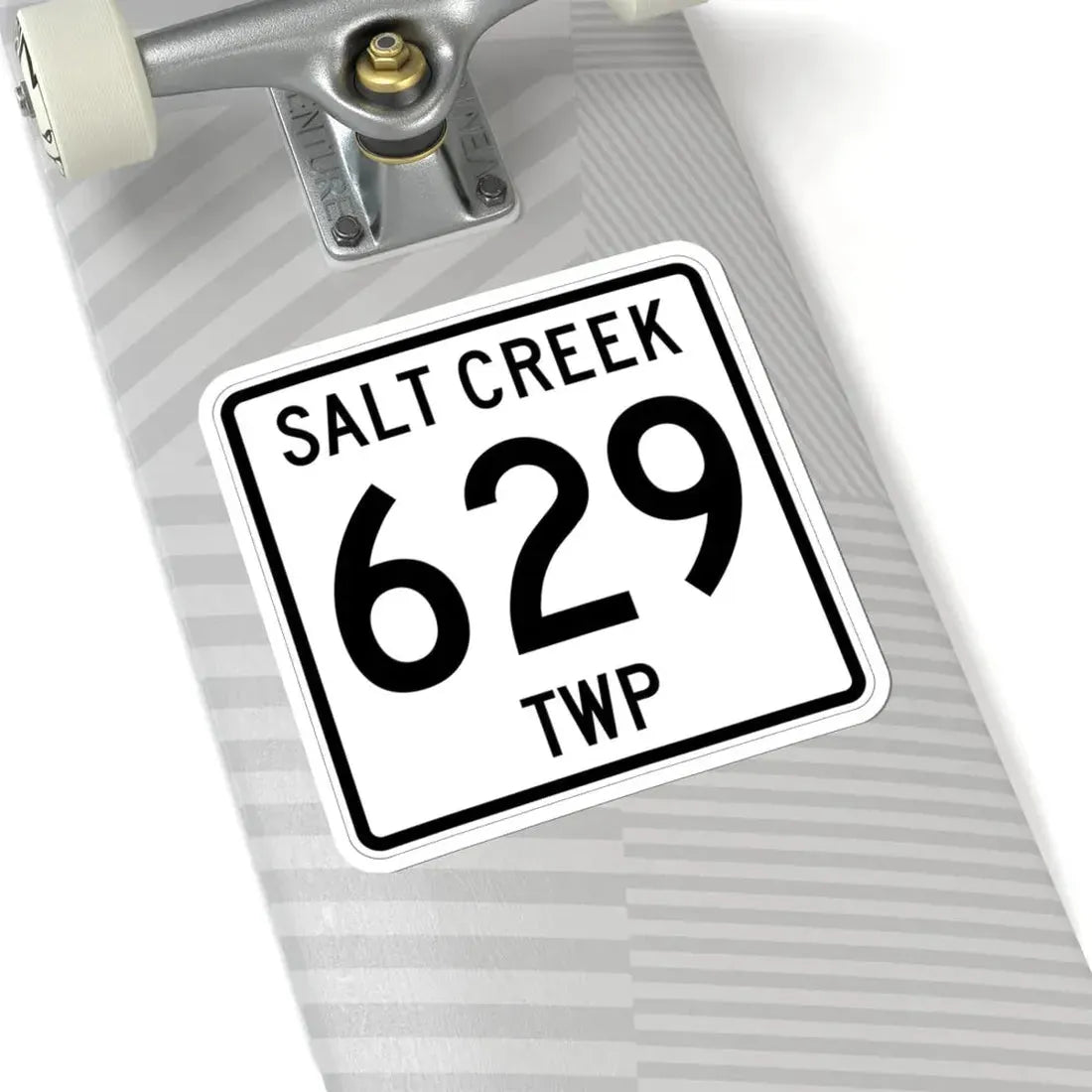 Salt Creek Township Route 629 Holmes County Ohio (Ohio) (Road Sign) STICKER Vinyl Kiss-Cut Decal - The Sticker Space