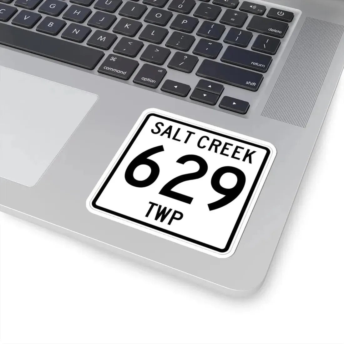 Salt Creek Township Route 629 Holmes County Ohio (Ohio) (Road Sign) STICKER Vinyl Kiss-Cut Decal - The Sticker Space