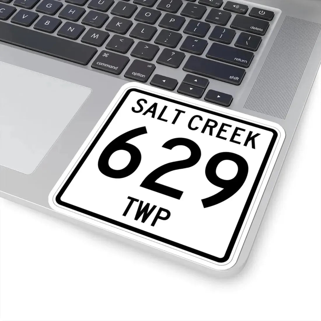 Salt Creek Township Route 629 Holmes County Ohio (Ohio) (Road Sign) STICKER Vinyl Kiss-Cut Decal - The Sticker Space