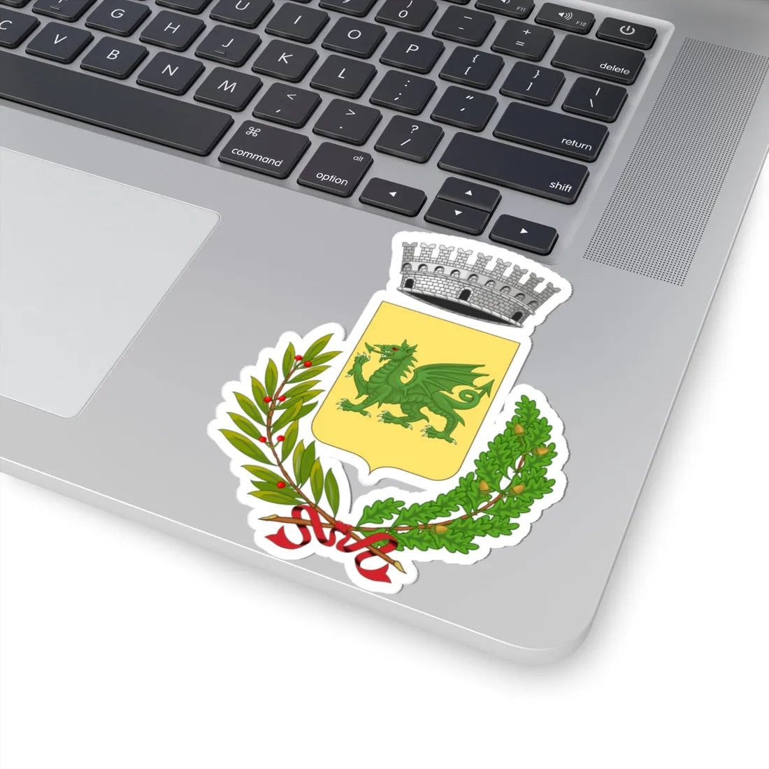 Saltara-Stemma (Italy) (Coat of Arms) STICKER Vinyl Kiss-Cut Decal - The Sticker Space