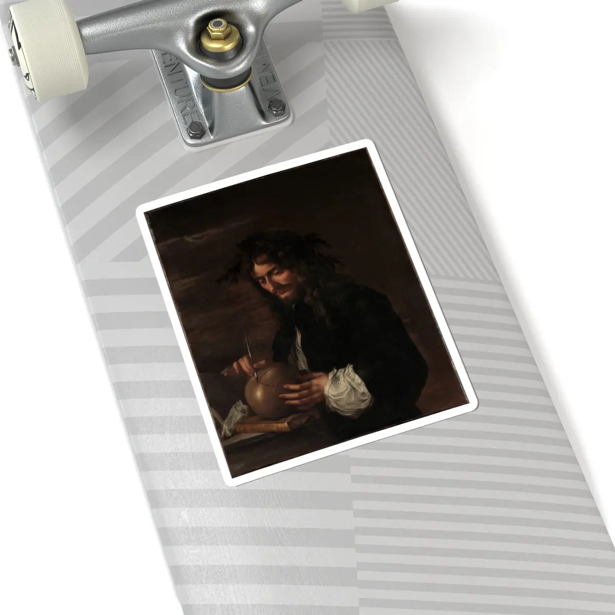 SKU:TSS-STICK-SLVRS-6X6-2 Sizes:6" × 6" Types:White
