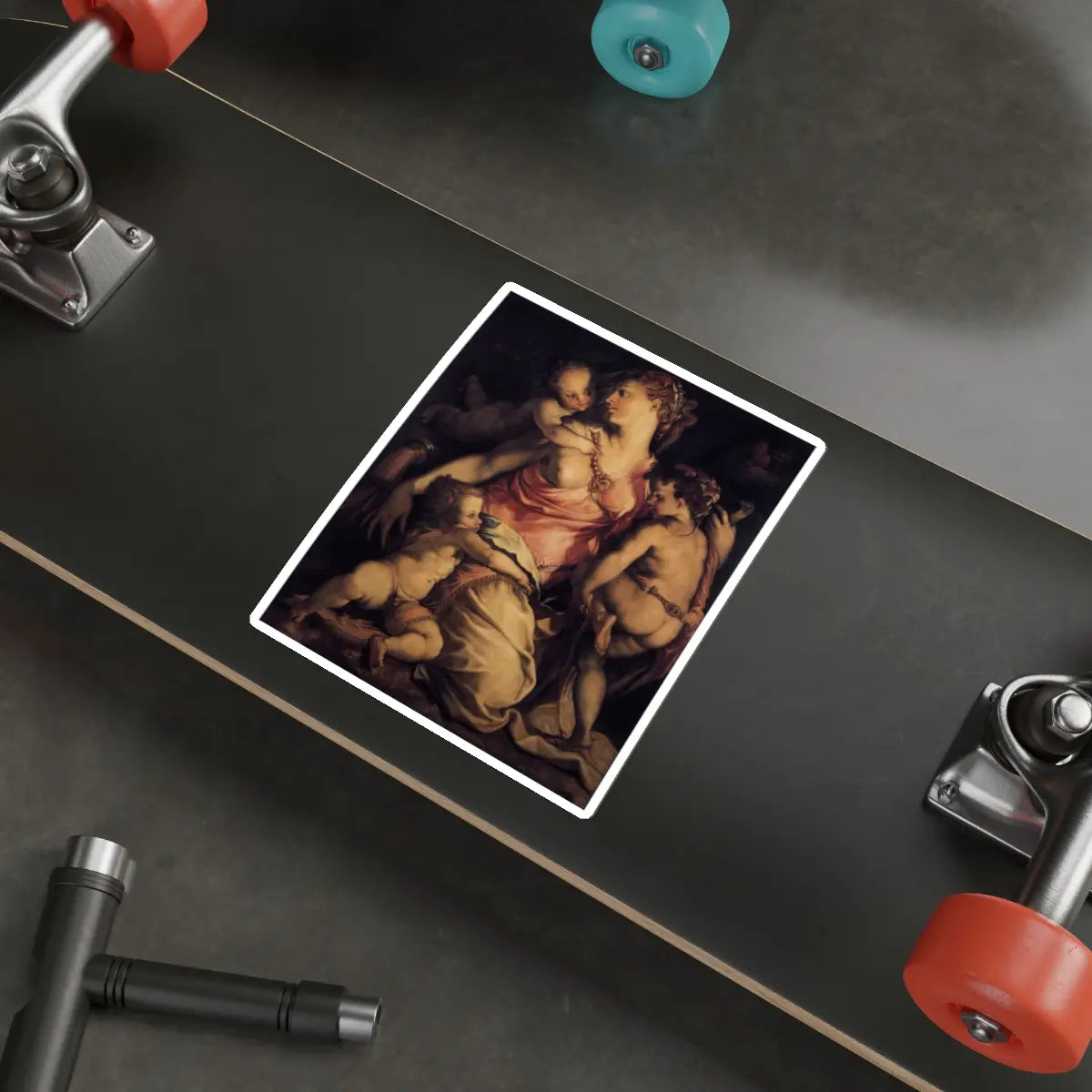 SKU:97036546479499840873 Sticker types:White Shape:Die-Cut Sizes:6" × 6"