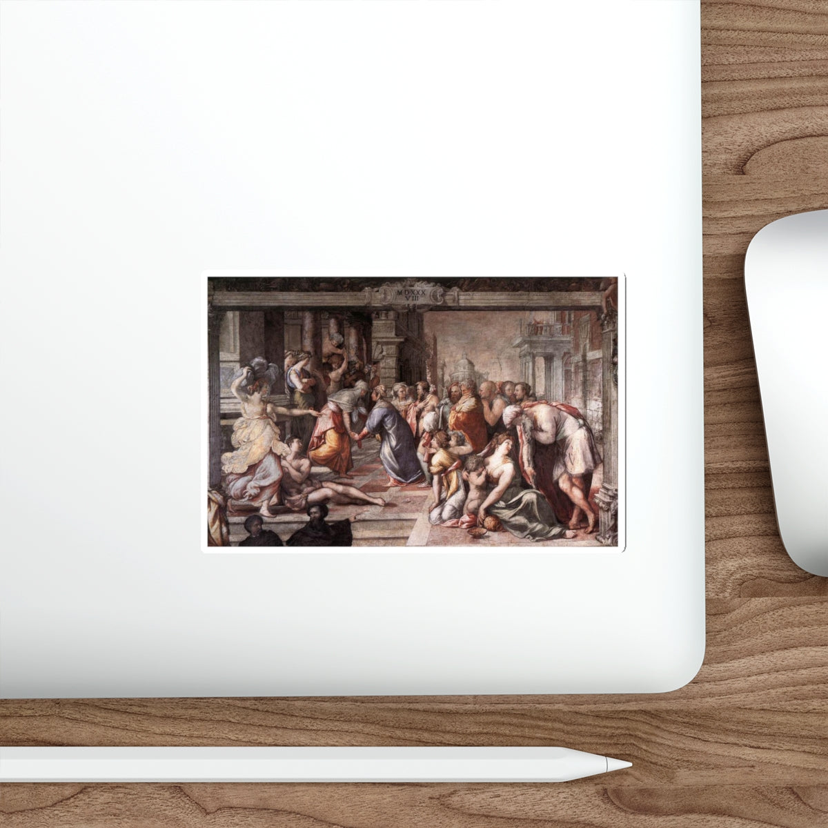 SALVIATI, Cecchino del - The Visitation (Artwork) STICKER Vinyl Die-Cut Decal-The Sticker Space