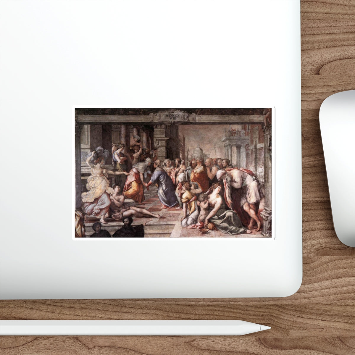 SALVIATI, Cecchino del - The Visitation (Artwork) STICKER Vinyl Die-Cut Decal-The Sticker Space