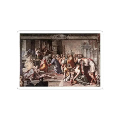 SALVIATI, Cecchino del - The Visitation (Artwork) STICKER Vinyl Die-Cut Decal White Die-Cut 5 Inch - The Sticker Space