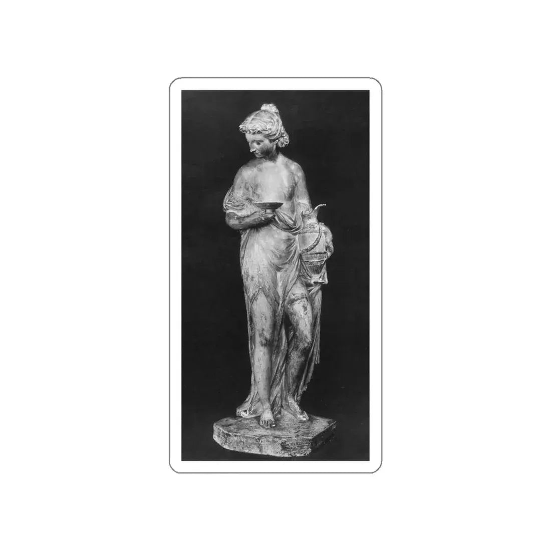 SALY, Jacques-Francois-Joseph - Hebe (Artwork) STICKER Vinyl Die-Cut Decal - The Sticker Space