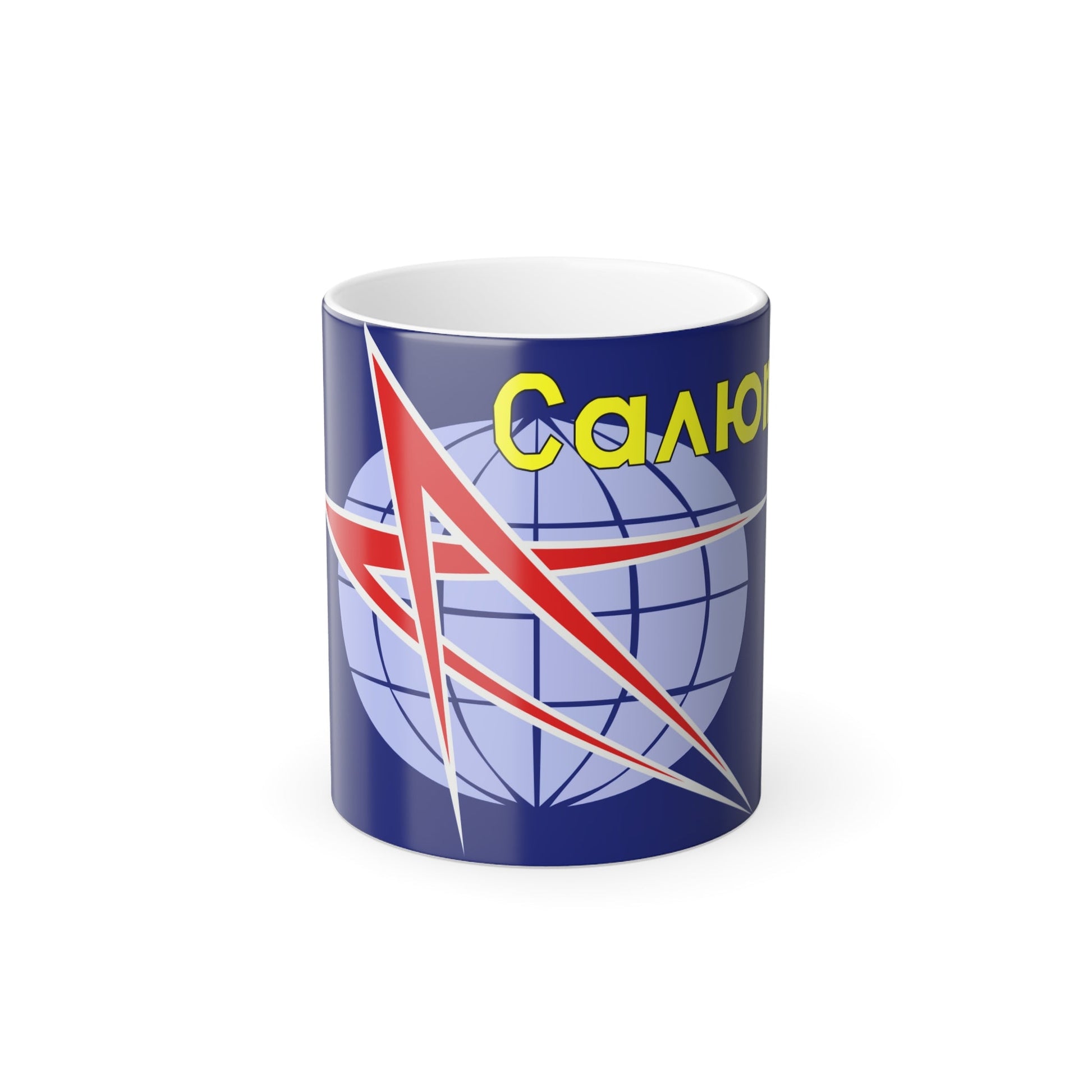 Salyut Program (Soyuz Programme) Color Changing Mug 11oz-11oz-The Sticker Space