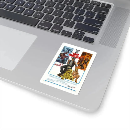 Sam Whiskey 1969 Movie Poster - STICKER Vinyl Kiss-Cut Decal - The Sticker Space