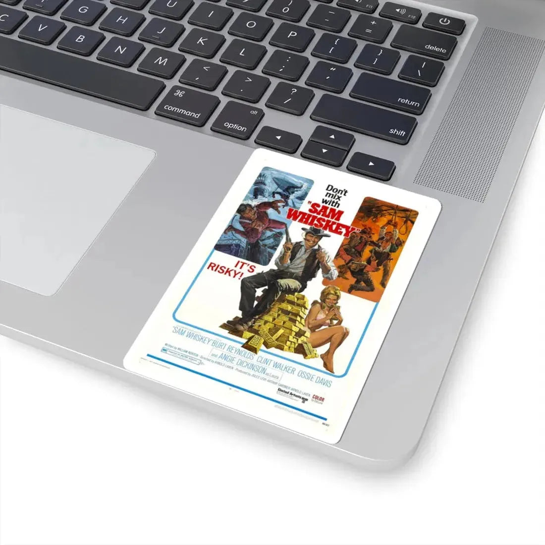 Sam Whiskey 1969 Movie Poster - STICKER Vinyl Kiss-Cut Decal - The Sticker Space