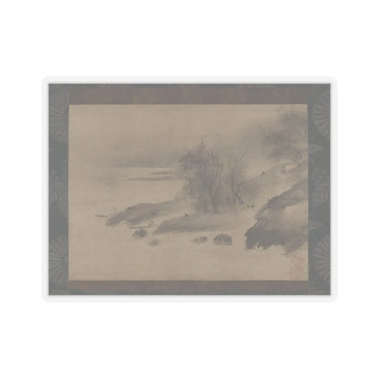 Sōami - Landscape - 15th–early 16th century v1 - STICKER Vinyl Kiss-Cut Decal