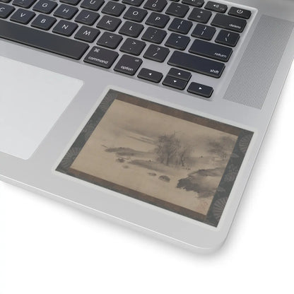 Sōami - Landscape - 15th–early 16th century v1 - STICKER Vinyl Kiss-Cut Decal