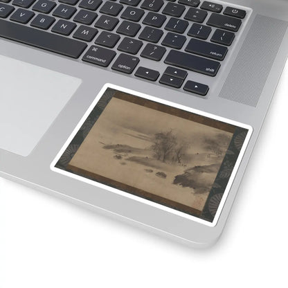 Sōami - Landscape - 15th–early 16th century v1 - STICKER Vinyl Kiss-Cut Decal
