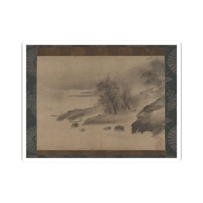 Sōami - Landscape - 15th–early 16th century v1 - STICKER Vinyl Kiss-Cut Decal