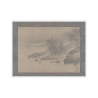 Sōami - Landscape - 15th–early 16th century v1 - STICKER Vinyl Kiss-Cut Decal