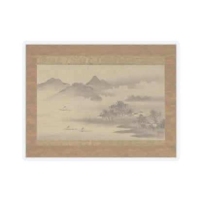 Sōami - Landscape - 17th century v1 - STICKER Vinyl Kiss-Cut Decal