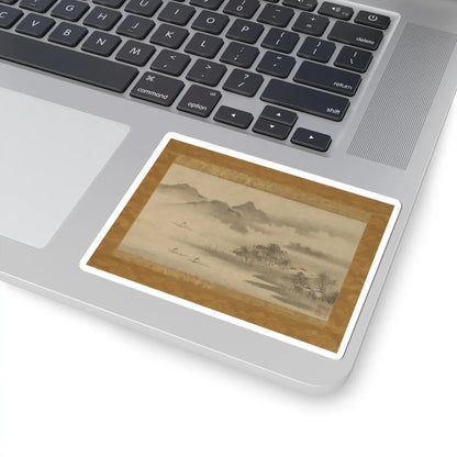 Sōami - Landscape - 17th century v1 - STICKER Vinyl Kiss-Cut Decal