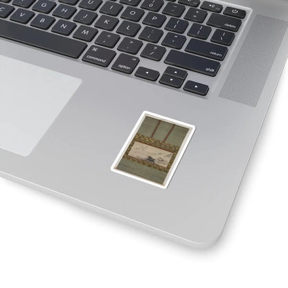 Sōami - Rainy Landscape - 17th century v2 - STICKER Vinyl Kiss-Cut Decal