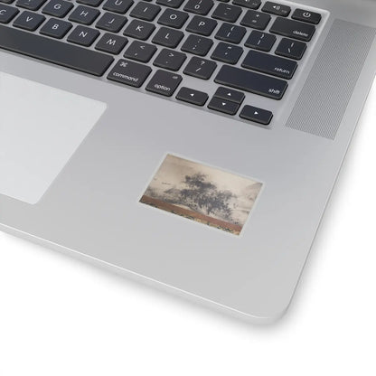 Sōami - Rainy Landscape - 17th century v4 - STICKER Vinyl Kiss-Cut Decal