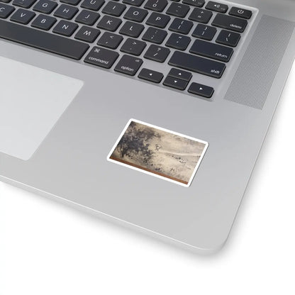 Sōami - Rainy Landscape - 17th century v8 - STICKER Vinyl Kiss-Cut Decal