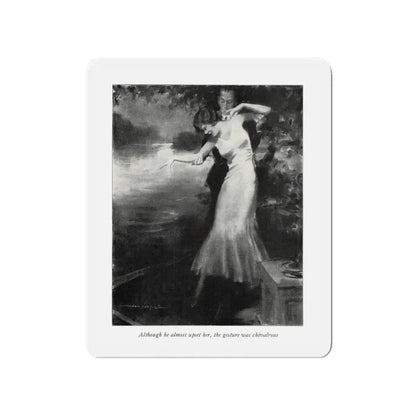 Samuel Camuel (1), McCall's magazine, February 1932 (Magazine Illustration) Refrigerator Magnet 4 Inch Die-Cut - The Sticker Space