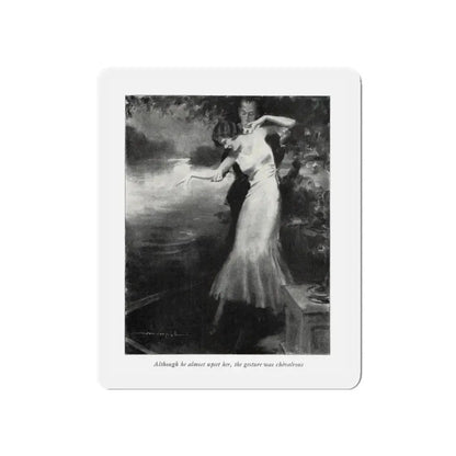 Samuel Camuel (1), McCall's magazine, February 1932 (Magazine Illustration) Refrigerator Magnet 5 Inch Die-Cut - The Sticker Space