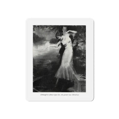 Samuel Camuel (1), McCall's magazine, February 1932 (Magazine Illustration) Refrigerator Magnet 6 Inch Die-Cut - The Sticker Space