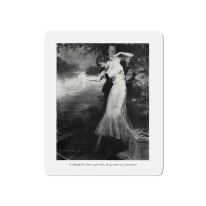 Samuel Camuel (1), McCall's magazine, February 1932 (Magazine Illustration) Refrigerator Magnet - The Sticker Space