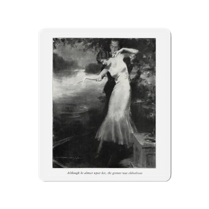 Samuel Camuel (1), McCall's magazine, February 1932 (Magazine Illustration) Refrigerator Magnet - The Sticker Space