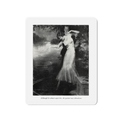 Samuel Camuel (1), McCall's magazine, February 1932 (Magazine Illustration) Refrigerator Magnet - The Sticker Space