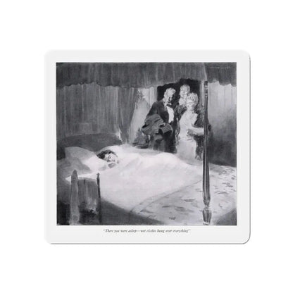 Samuel Camuel (2), McCall's magazine, February 1932 (Magazine Illustration) Refrigerator Magnet - The Sticker Space