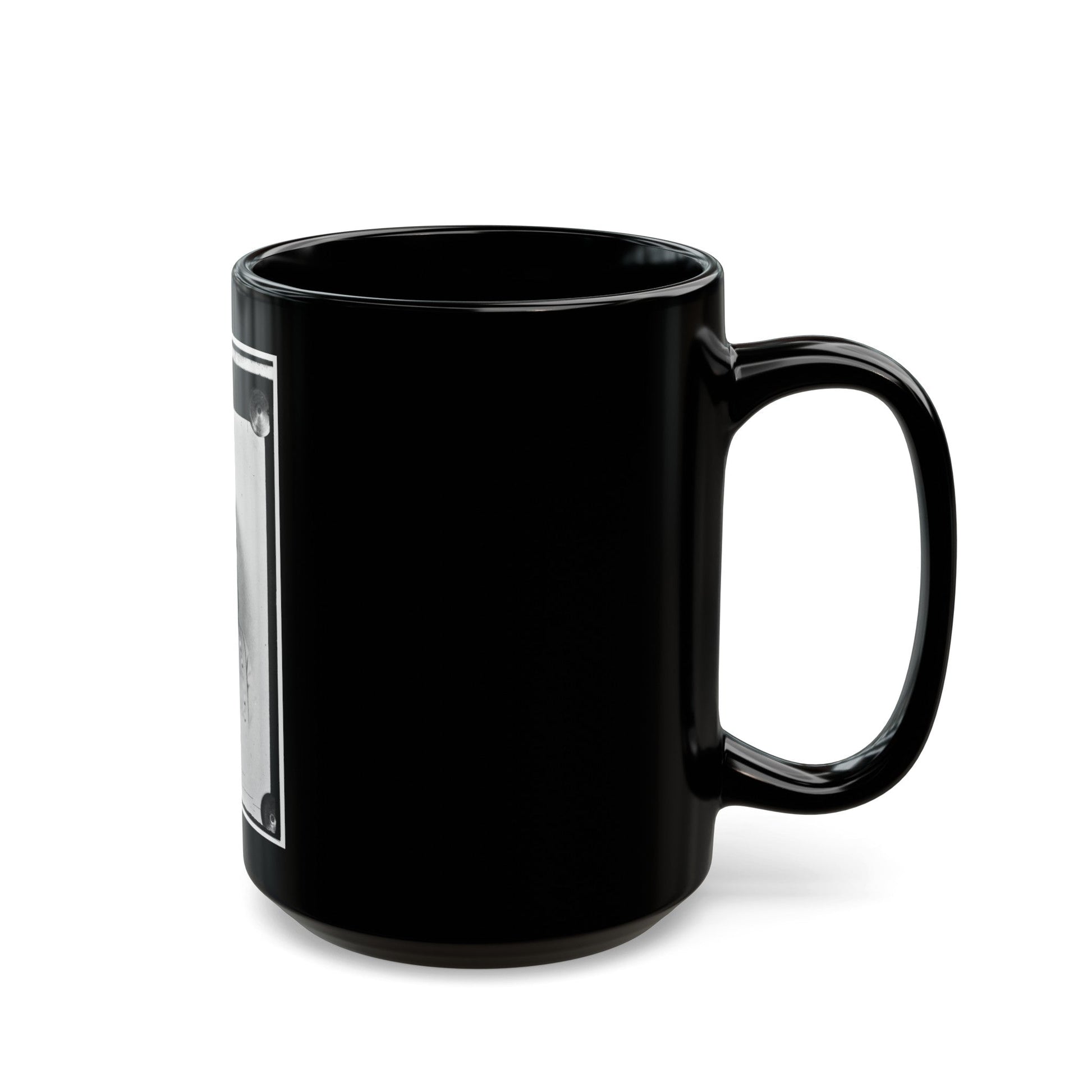 Samuel Jones (U.S. Civil War) Black Coffee Mug-The Sticker Space