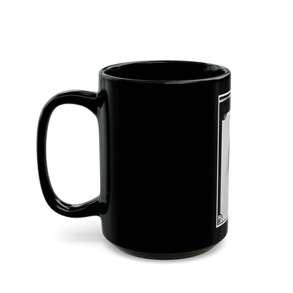 Samuel Jones (U.S. Civil War) Black Coffee Mug-The Sticker Space