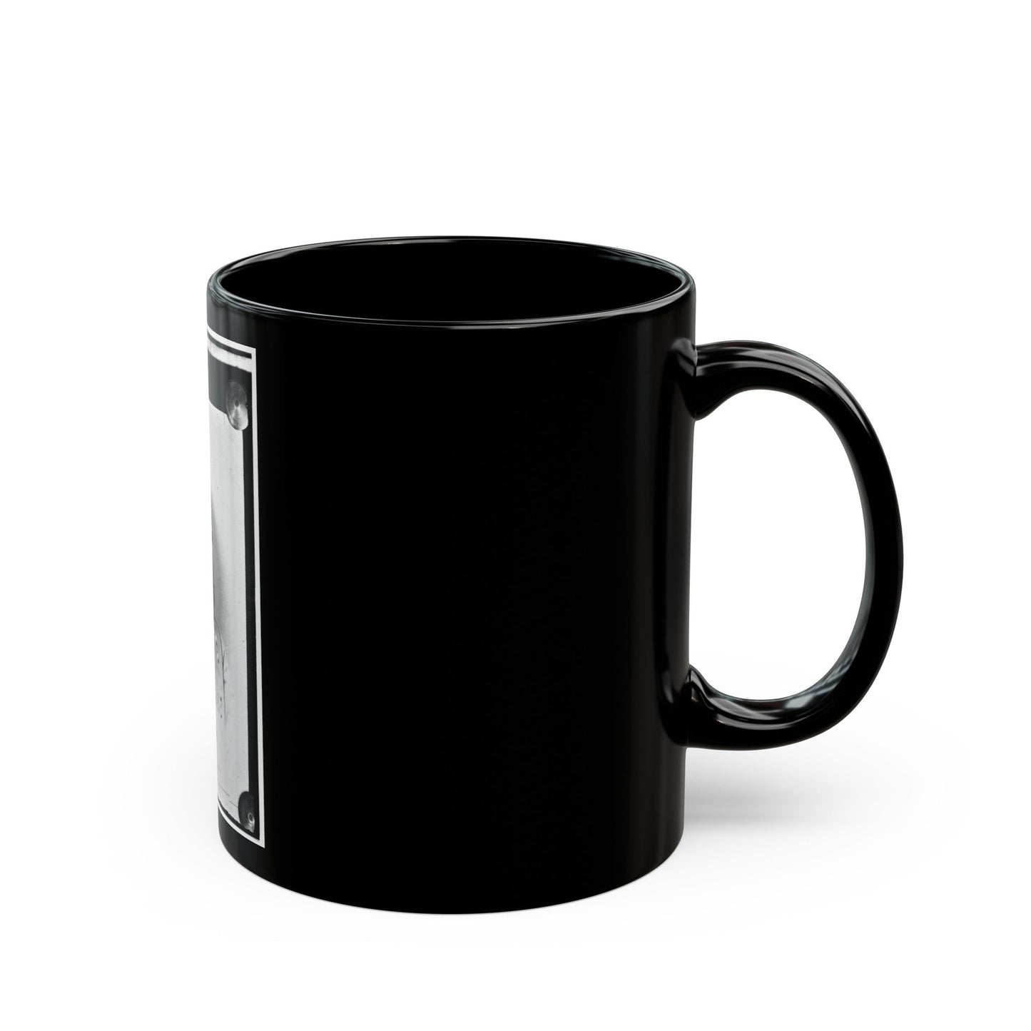 Samuel Jones (U.S. Civil War) Black Coffee Mug-The Sticker Space