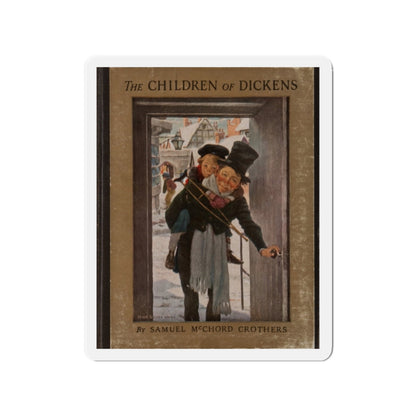 Samuel McChord Crothers. The Children of Dickens. New York. Charles Scribner's Sons, 1931 (Magazine Illustration) Refrigerator Magnet-2" x 2"-The Sticker Space