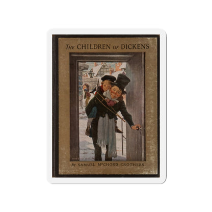 Samuel McChord Crothers. The Children of Dickens. New York. Charles Scribner's Sons, 1931 (Magazine Illustration) Refrigerator Magnet-3 Inch-The Sticker Space