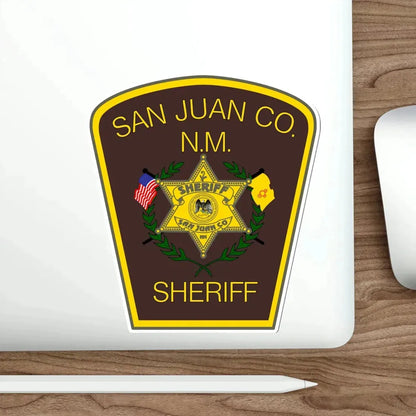 San Juan County NM Sherrif Department STICKER Vinyl Die-Cut Decal - The Sticker Space