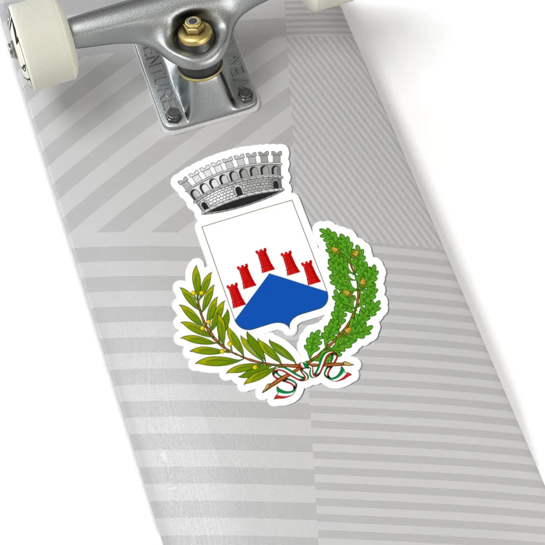 Sanarica-Stemma (Italy) (Coat of Arms) STICKER Vinyl Kiss-Cut Decal - The Sticker Space