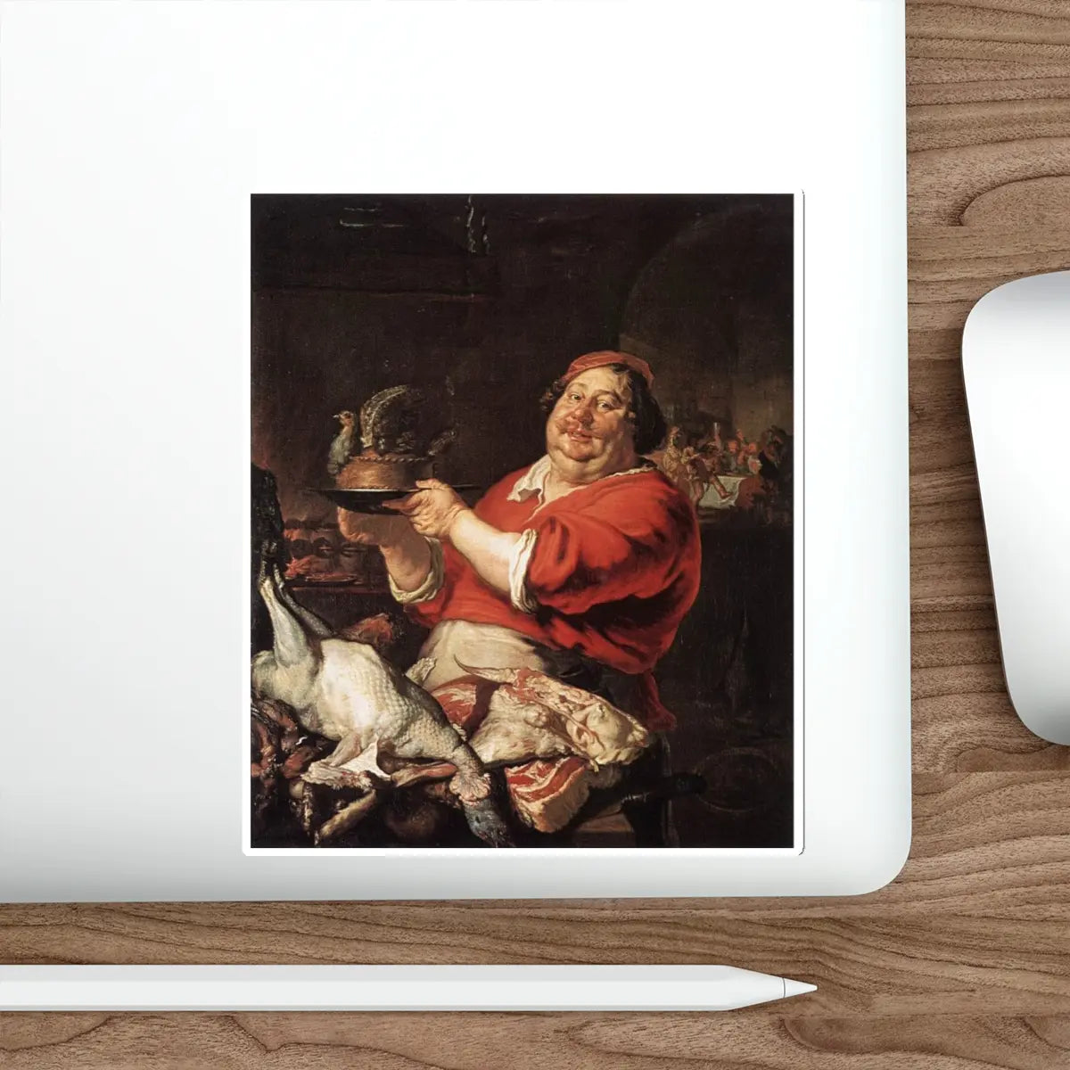 SKU:32639224454467915170 Sticker types:White Shape:Die-Cut Sizes:6" × 6"
