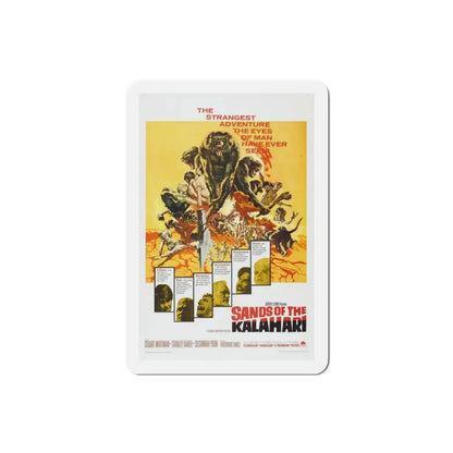 Sands of the Kalahari 1965 Movie Poster Refrigerator Magnet - The Sticker Space