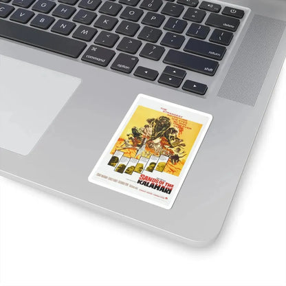 Sands of the Kalahari 1965 Movie Poster - STICKER Vinyl Kiss-Cut Decal - The Sticker Space