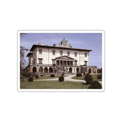 SANGALLO, Giuliano da - Villa Medicea (Artwork) STICKER Vinyl Die-Cut Decal White Die-Cut 4 Inch - The Sticker Space