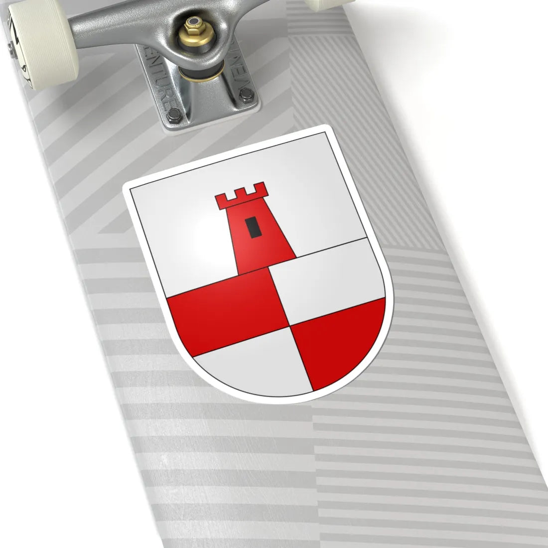 SanNazarro-coat of arms (Switzerland) (Coat of Arms) STICKER Vinyl Kiss-Cut Decal - The Sticker Space