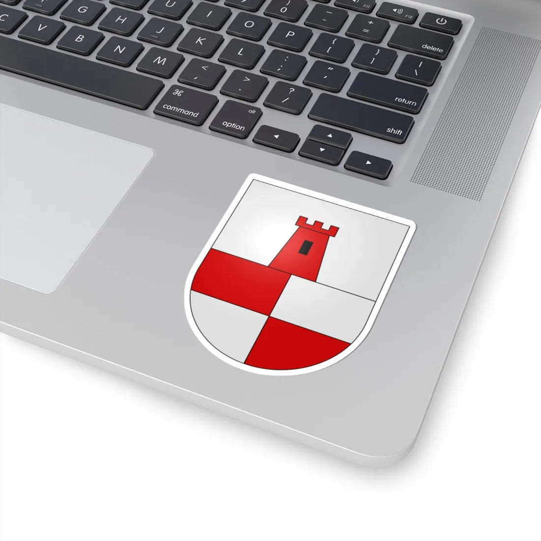 SanNazarro-coat of arms (Switzerland) (Coat of Arms) STICKER Vinyl Kiss-Cut Decal - The Sticker Space