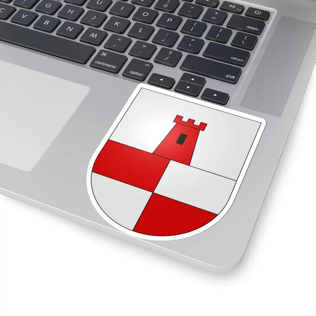 SanNazarro-coat of arms (Switzerland) (Coat of Arms) STICKER Vinyl Kiss-Cut Decal - The Sticker Space