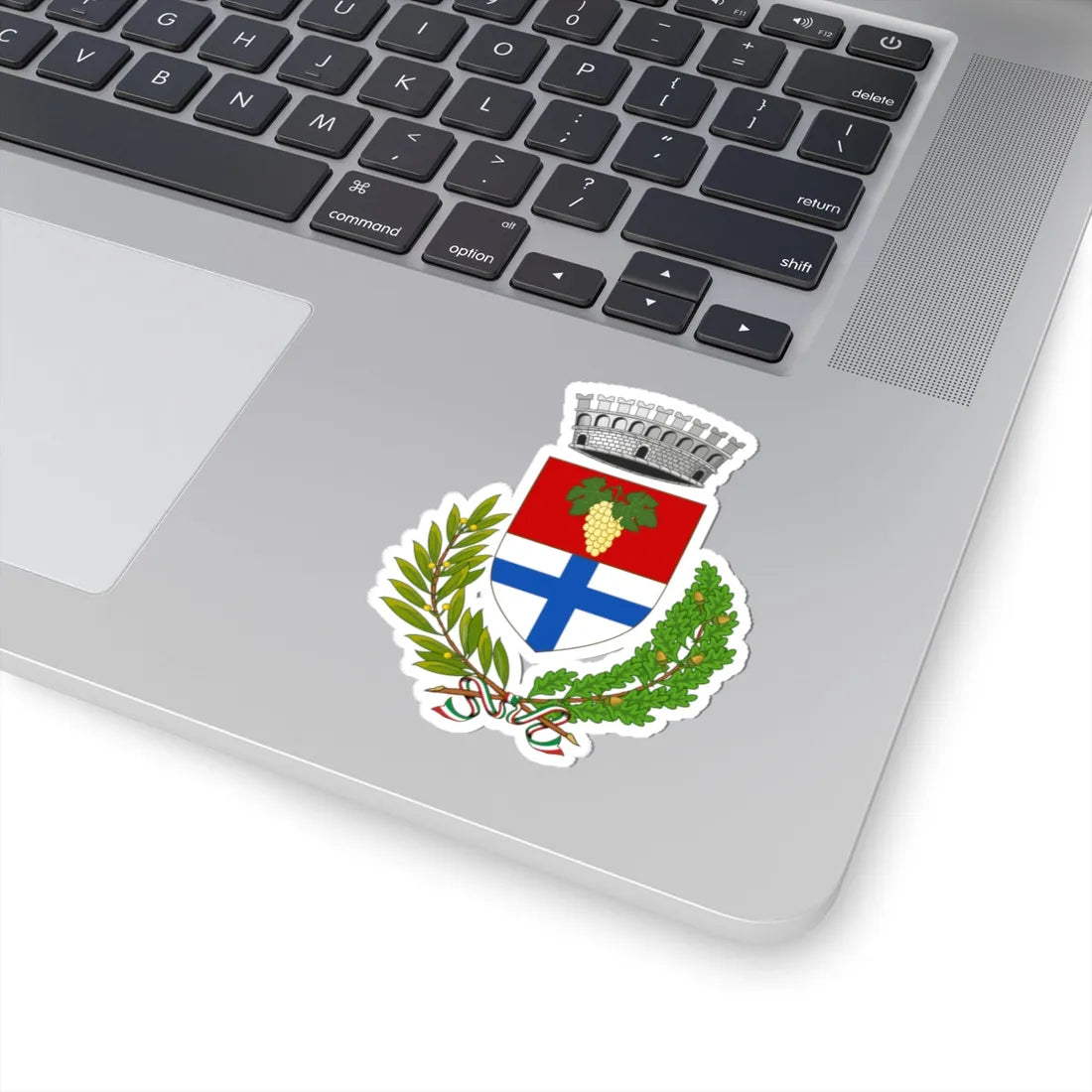 Sannicola-Stemma (Italy) (Coat of Arms) STICKER Vinyl Kiss-Cut Decal - The Sticker Space