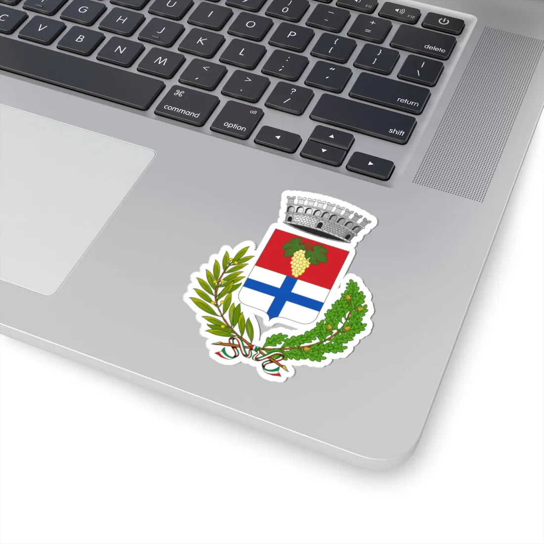 Sannicola-Stemma2 (Italy) (Coat of Arms) STICKER Vinyl Kiss-Cut Decal - The Sticker Space