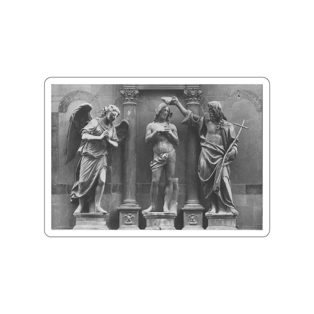 SANSOVINO, Andrea - Baptism of Christ (Artwork) STICKER Vinyl Die-Cut Decal - The Sticker Space